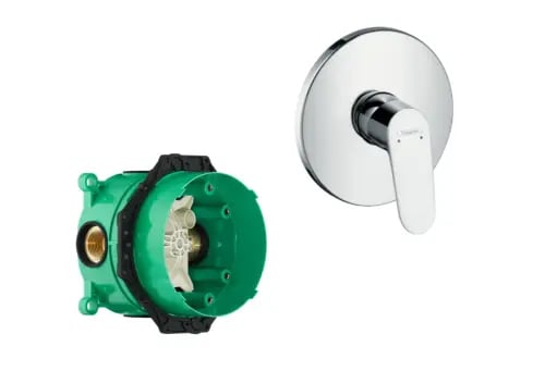 قلب iBox خطيين (مع مسكة الشطاف) هانز جروهي Hansgrohe #01800/31965