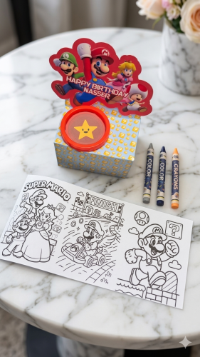 توزيعات ( ماريو ) ١٢ حبة - Mario giveaways 12 pcs