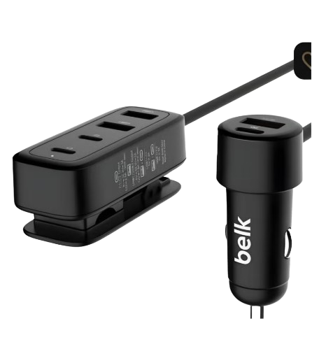 Car charger Belk (3 Type-C ports + 3 USB ports) 90...
