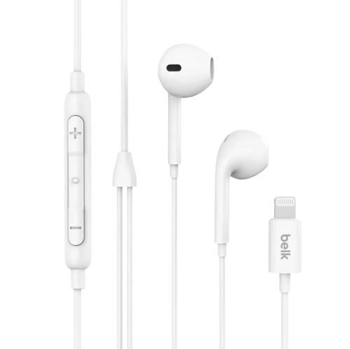 Wired Belkin iPhone Earphone (Lightning)