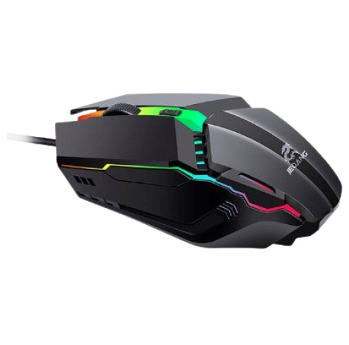 Gaming wired mouse JEQANG JM-530 with modern design and RGB lighting