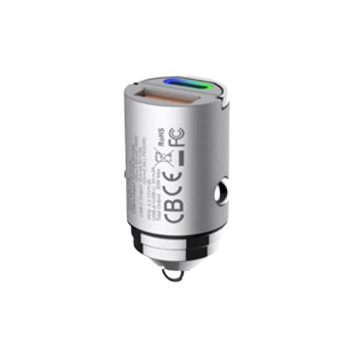 Fast car charger 30W with two USB + TYPE-C ports