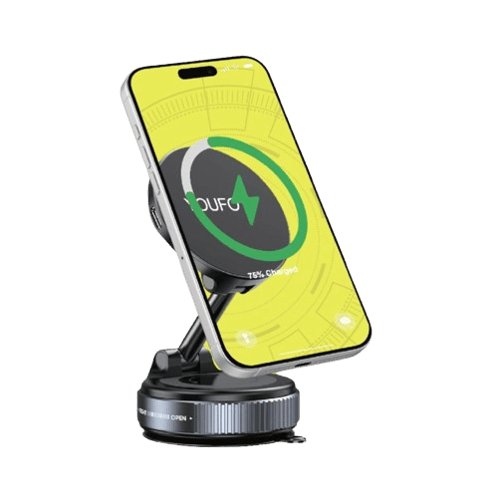 Magnetic mobile stand with suction fixation and re...