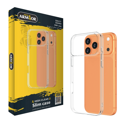 Clear iPhone cover armor slim case