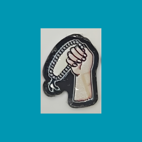 استيكر معدني