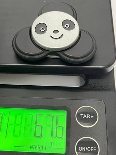 سبينر فيدجت معدني بتصميم وجه باندا