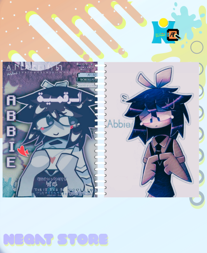 دفتر (سلك) رقمية (FPE) Abbie مسطر عربي تغليف حماية...