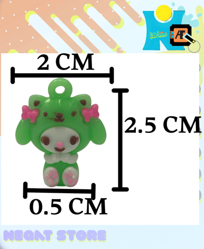 قطع شخصيات انمي سنامورول ، هيلوكيتي،كورومي، وغيرها...