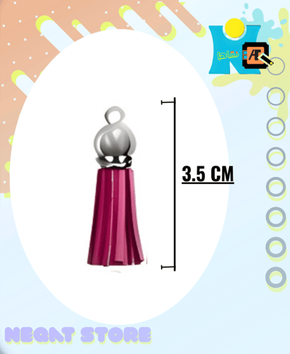 قطعة من ألوان الشراشيب لصنع المجوهرات وسلسلة المفا...