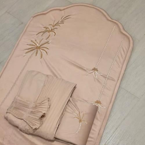 طقم صلاة النخلة وردي