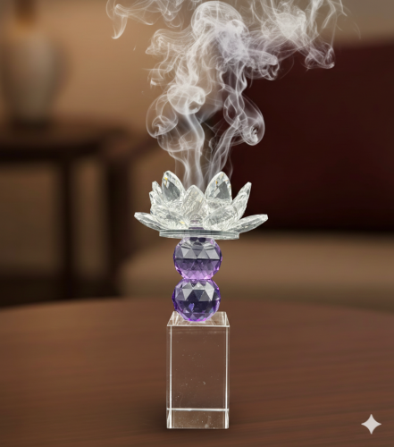 مبخرة كريستال فاخرة