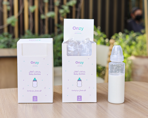 Offer of 2 boxes of disposable use bottles