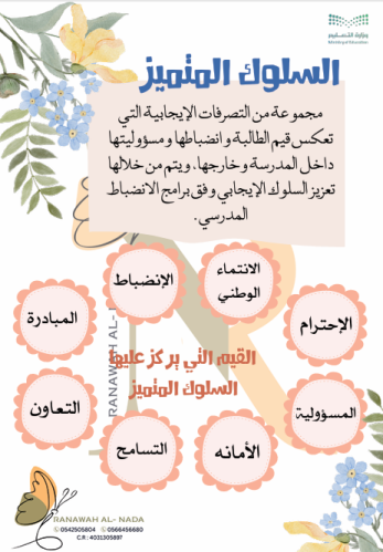 نشرات السلوك المتميز