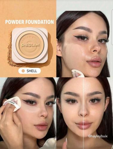 بودرة أساس عالية التغطية - Shell - من مجموعة SHEGL...