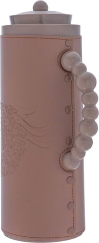 ترمس رويال 7T ، 1 لتر، بغطاء جلد، نقش حصان، حافظة...