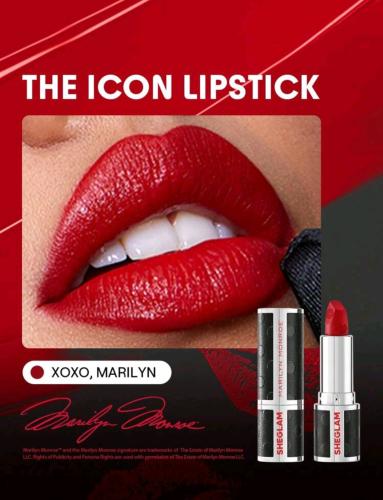 احمر شفاة Marilyn Monroe Xمجموعة SHEGLAM يدوم طويل...