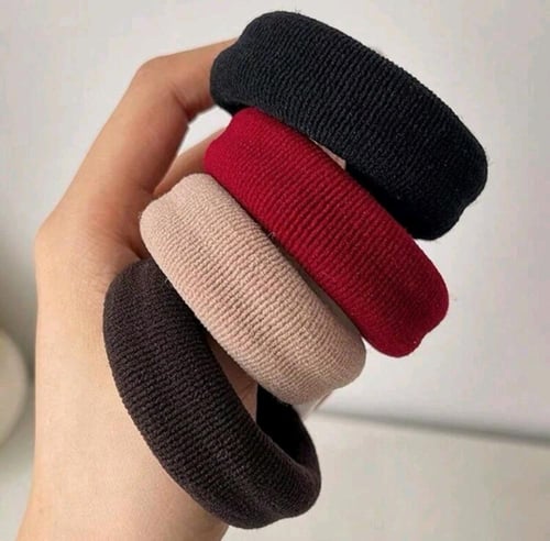 ربطات شعر متعددة الالوان - 5 ربطات
