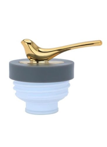 ترمس رويال 6 ، 950 مل ، خامة داخلية زجاج - رمادي غ...