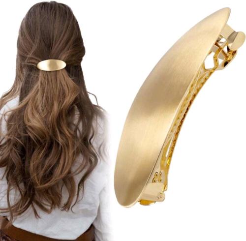 مشبك شعر ذهبي مطفي