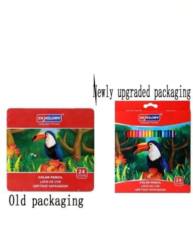 مجموعة الوان خشبية 24 لون