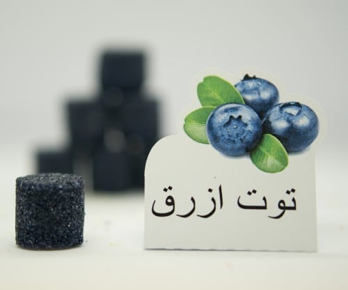 بطاقة بنكهة التوت الأزرق