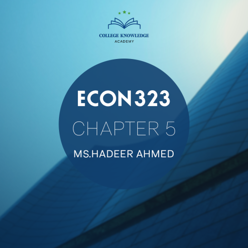 Econ 323 | Chapter 5