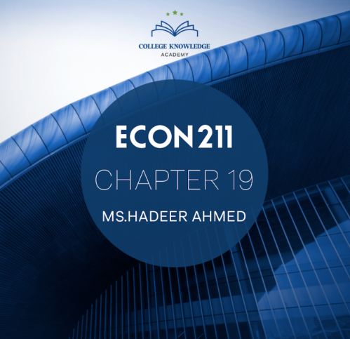 ‏ECON 211 | chapter 19