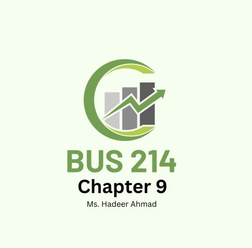 BUS 214 | chapter 9