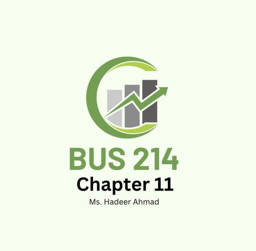 BUS 214 | chapter 11