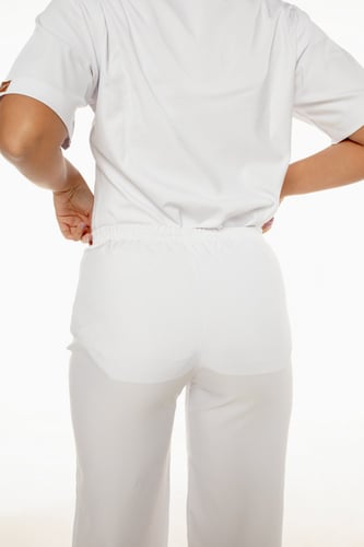 بنطلون إزاري أبيض 6611