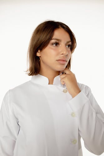 لاب كوت إزاري أزرار جانبية 8-1