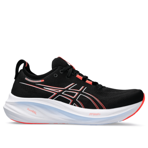 Asics Gel Nimbus 26 ( Black & True Red)