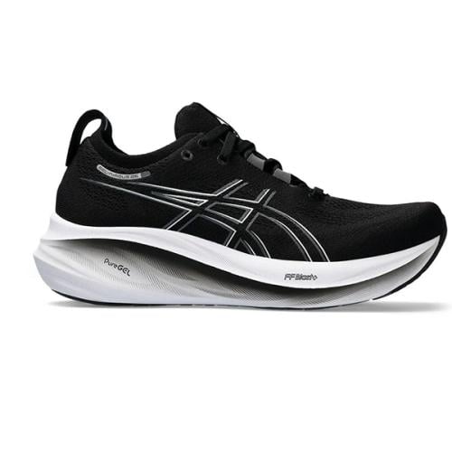 Asics Gel Nimbus 26 ( Wide Black & Graphite grey)