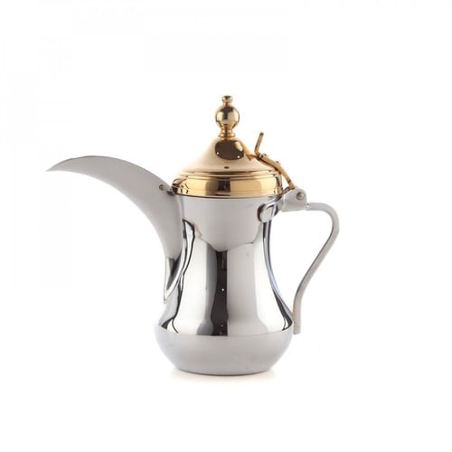 دلة العساف الأصلي بغدادي راس ذهبي مقاس 32