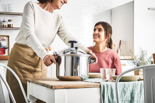 قدر ضغط ستانلس ستيل من تيفال ( متعدد المقاسات )