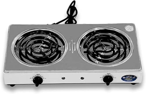 موقد كهربائي مزدوج عينين