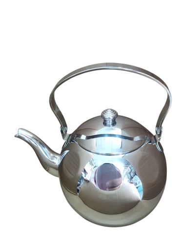 طقم دلة مقاس ٤٠ مع إبريق ٢ لتر العساف صناعية كورية...