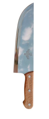 ساطور طويل ابو فيل صيني بمقبض خشبي 25 سم