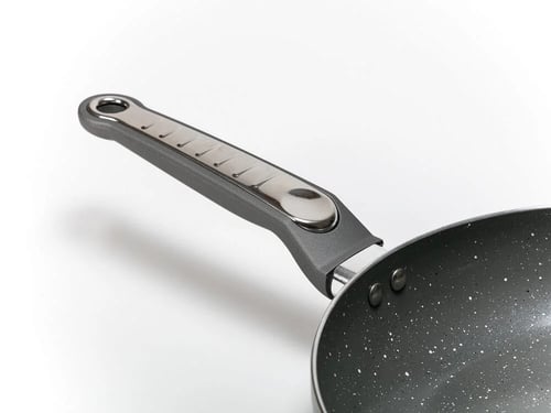 مقلاة جرانيت باللون الرمادي (متعدد المقاسات )