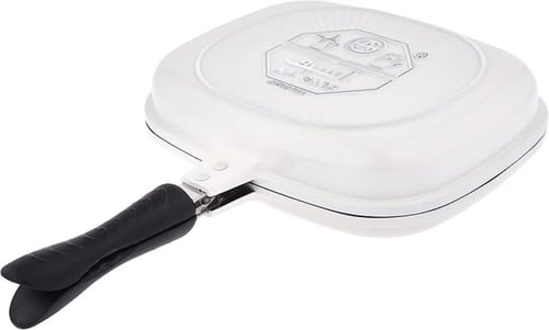 مقلاة شواء نيو لايف من السيف مزدوجة مقاس 42سم ( مت...