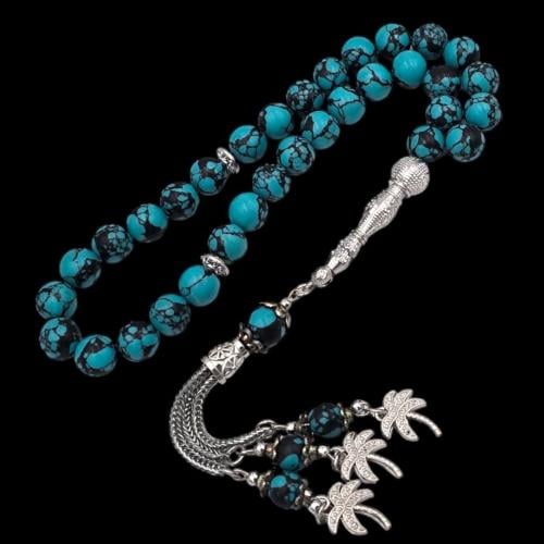 سبحة فاخرة بحجر الأونكس– تصميم أنيق وفريد