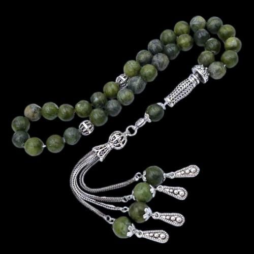 سبحة فاخرة بحجر الأونكس– تصميم أنيق وفريد