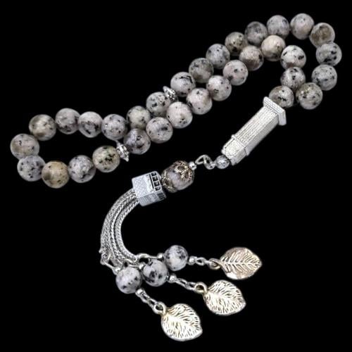 سبحة فاخرة بحجر العقيق– تصميم أنيق وفريد