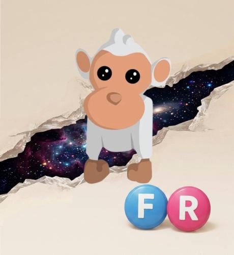 Albino Monkey FR - قرد ابيض