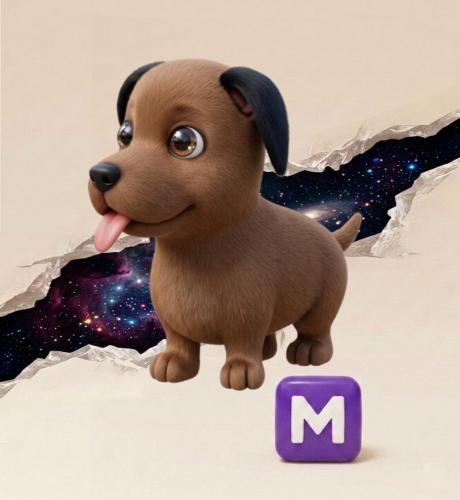 Chocolate Labrador M - شوكولاتة لابرادور ادوبت مي