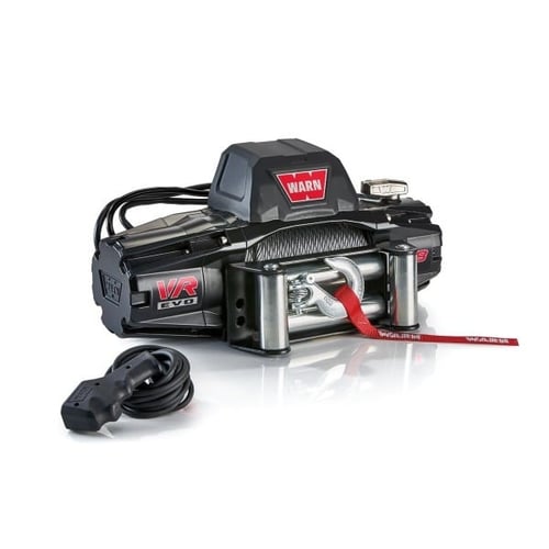 ونش WARN VR EVO 12 بقوة 12,000 رطل مع تحكم لاسلكي...
