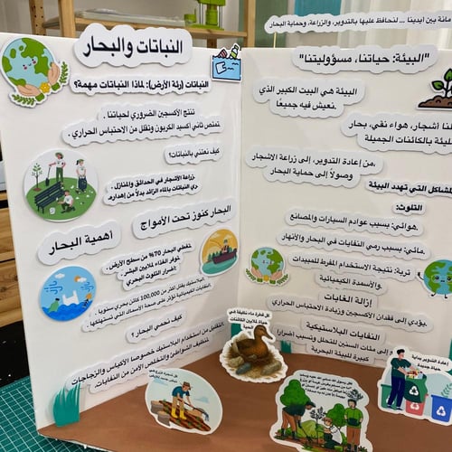 مجسم الحفاظ على البيئة