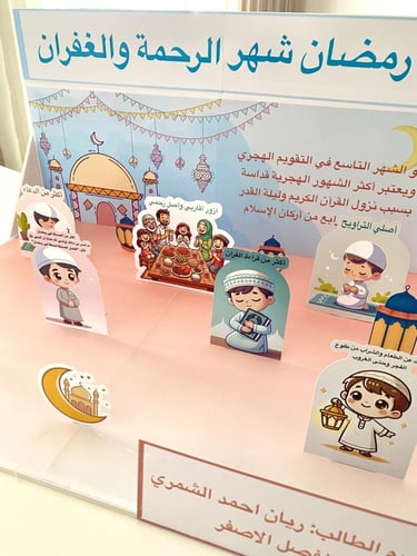 مجسم رمضاني