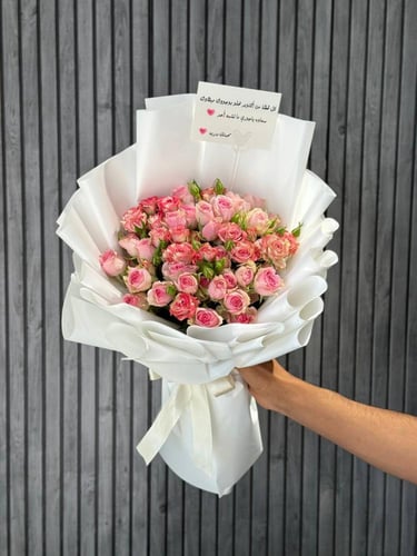 بوكيه مشاعر، بوكيه ورد طبيعي فاخر