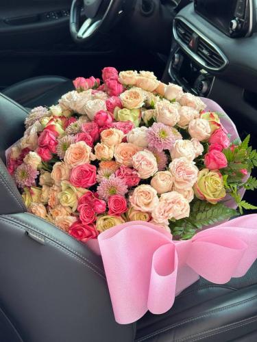 المتميزة، بوكيه ورد طبيعي فاخر